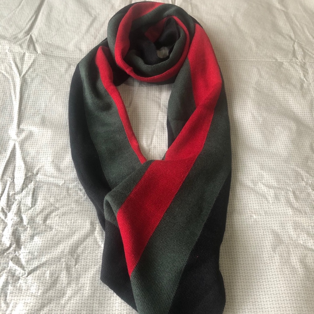 COPY - Black Gucci Beanie & Scarf Set